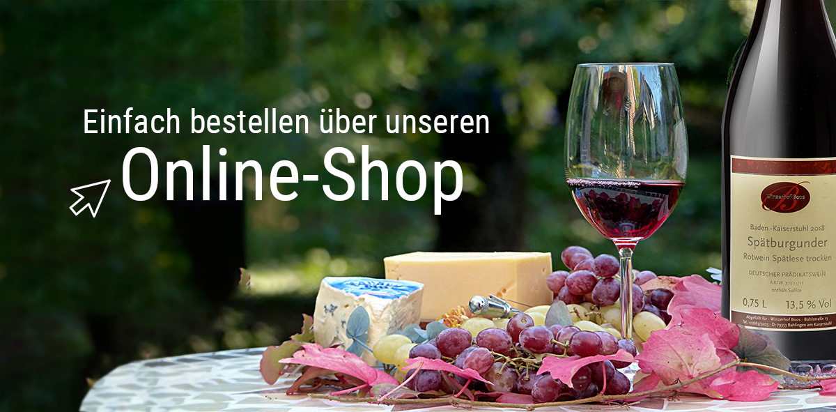 Online-Shop Wein